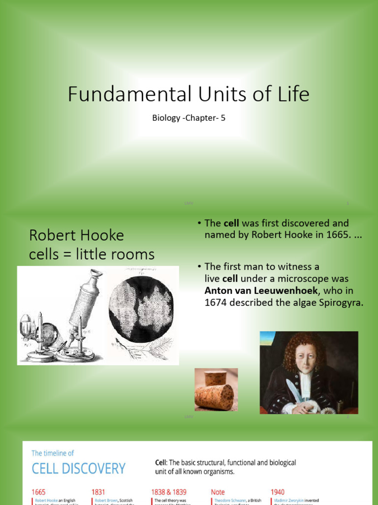 Cell - Fundamental Units of Life - Part 1 | PDF | Cell (Biology) | Osmosis