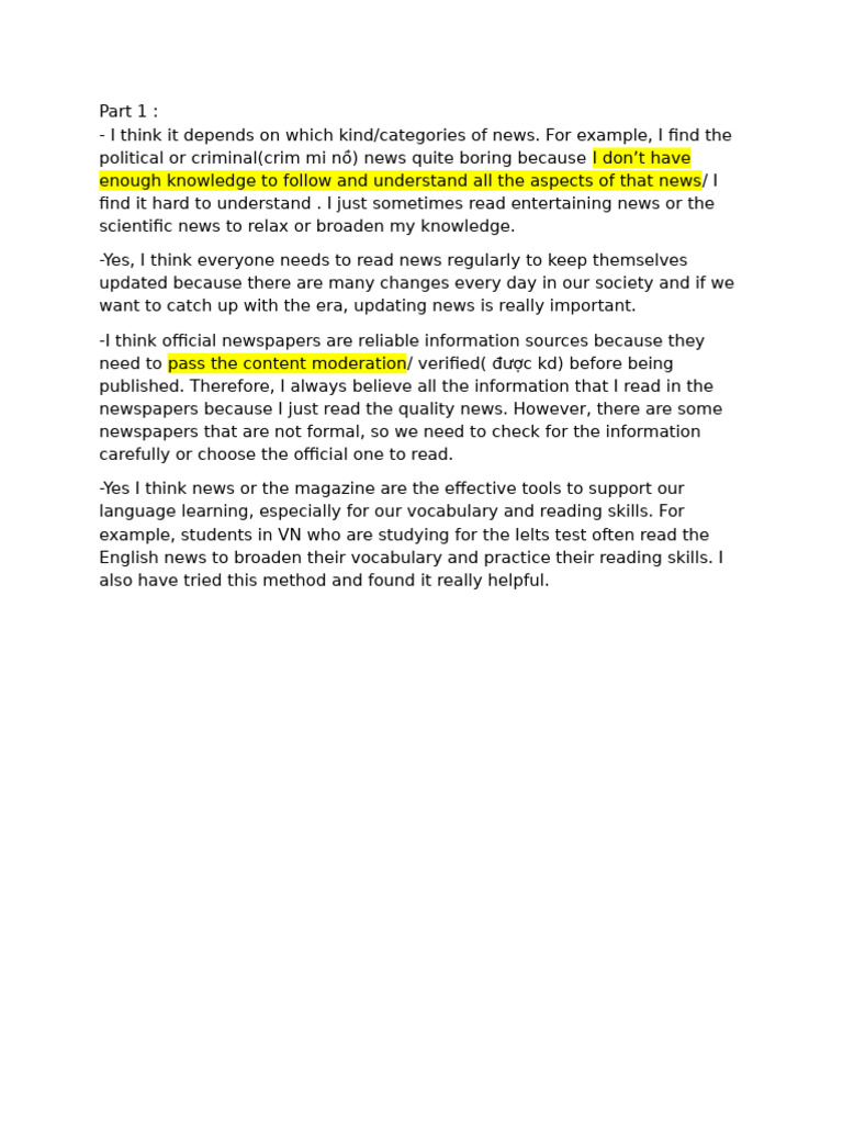 Part 1 | PDF