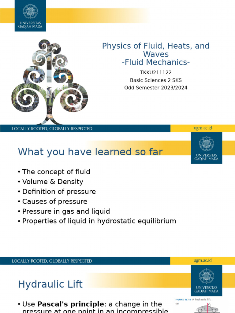 Fluid Mechanics: Buoyancy and Dynamics | PDF | Buoyancy | Elasticity ...