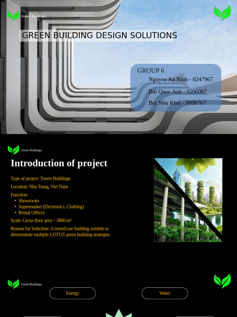 Green Building Design Solutions | PDF | Green Building | Engineering ...