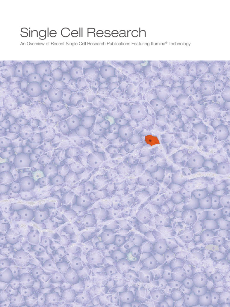 Overview of Single Cell Research Techniques | PDF | Dna Sequencing | Cancer