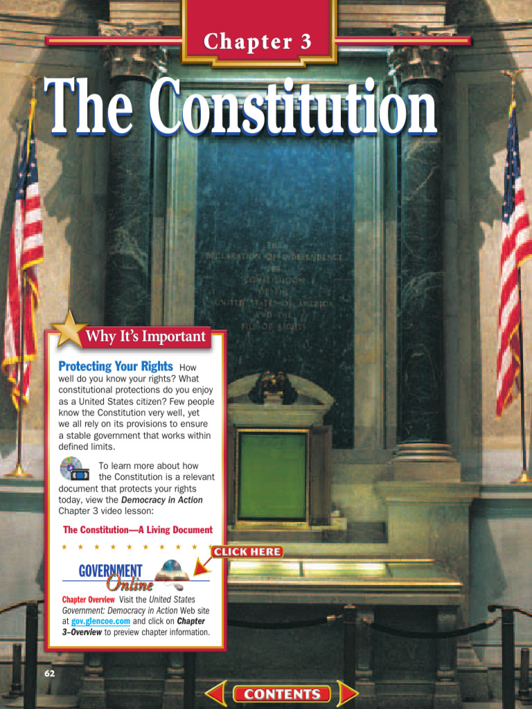 Civics - Ch. 3 The Constitution | PDF | American Government | United ...
