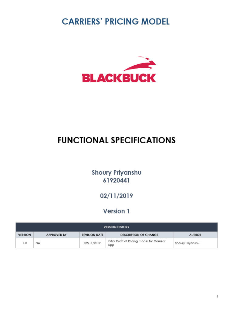 Carriers' Dynamic Pricing Model Overview | PDF | Pricing | Cargo