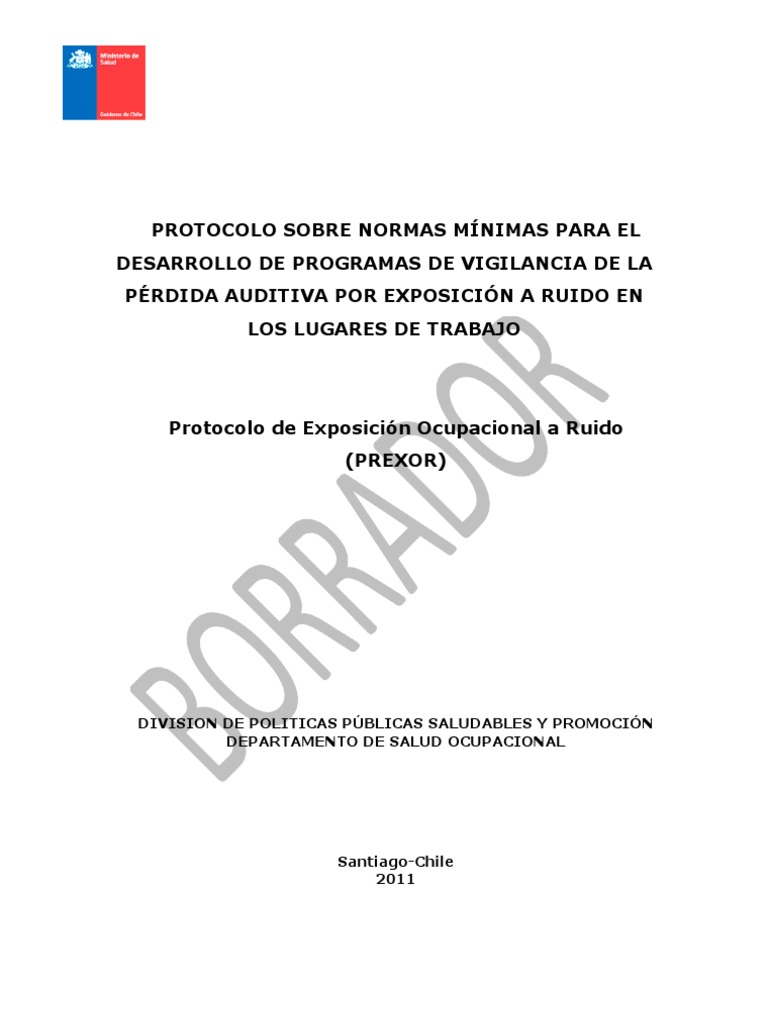 Protocolo Compin | PDF | Seguridad y salud ocupacional | Derecho laboral