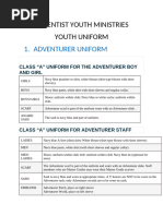 Pathfinder & Master Guide Uniform Guide | PDF | Blouse | Clothing