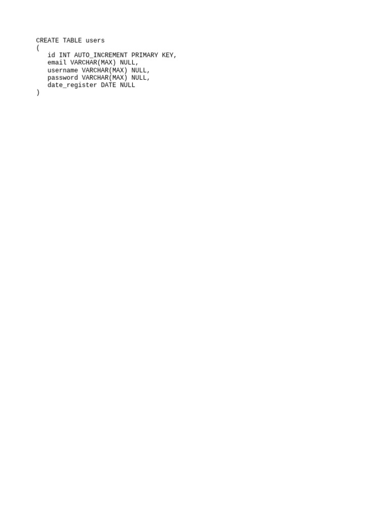 Mysql | PDF