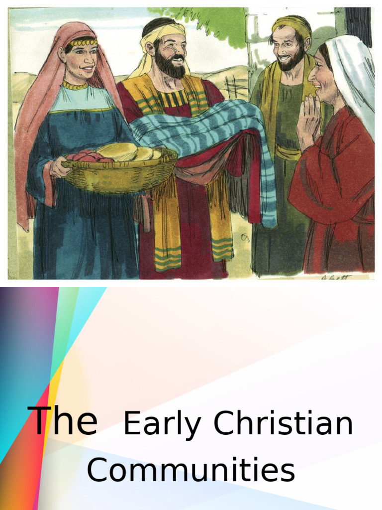 The Early Christian Communities | PDF