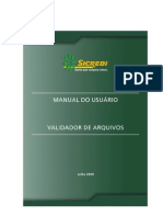 3361 Manual Validador de Arquivos