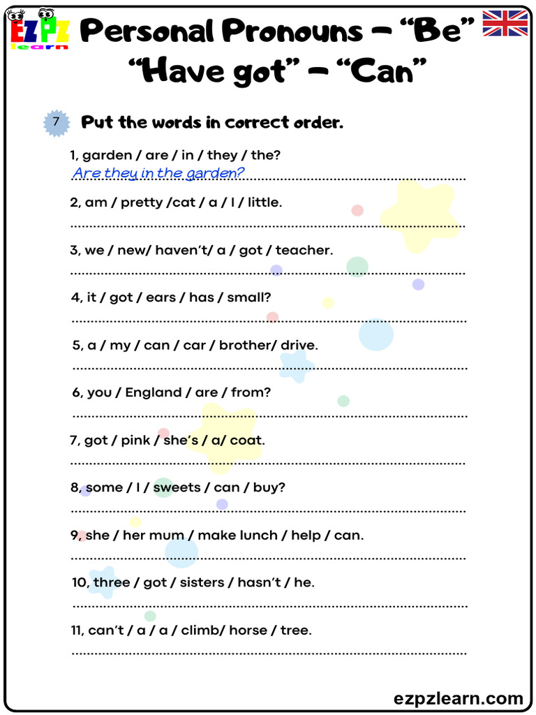 Sentence Rearrangement Exercises | PDF | Semantic Units | Linguistic ...