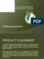 Product Placement y Public Id Ad No Pagada