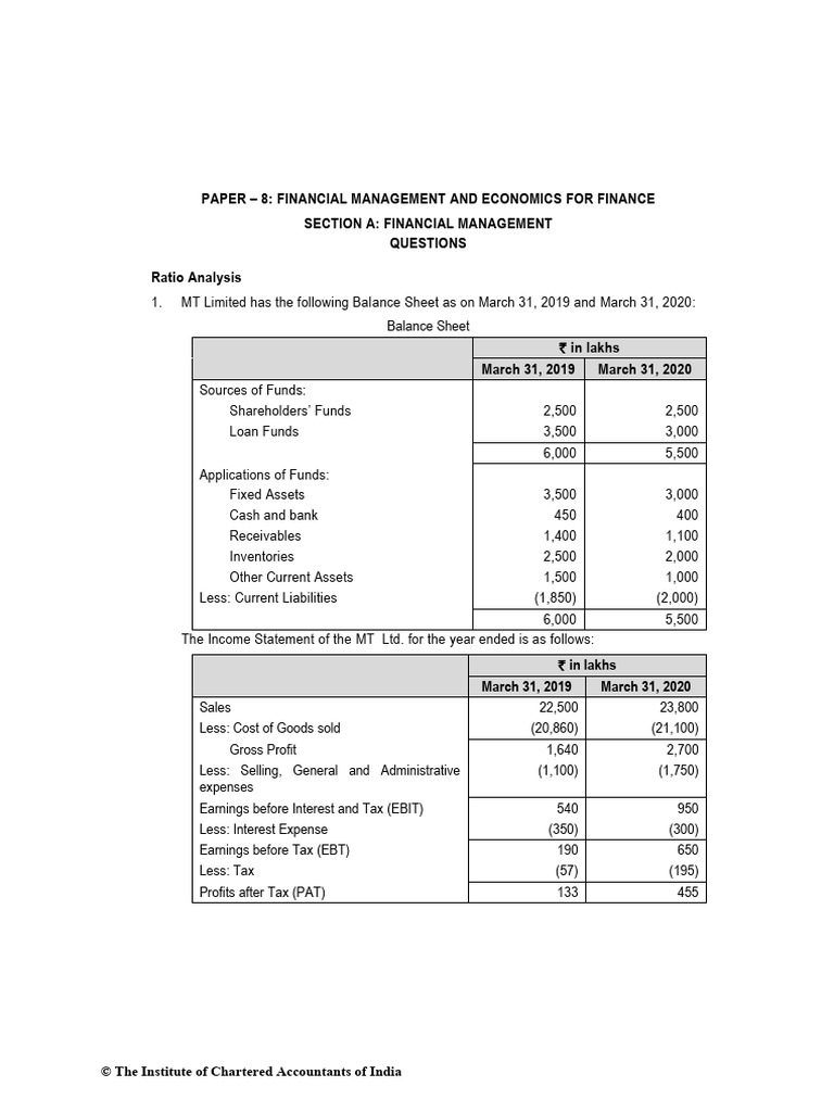 Curated visual reference: Fresh Look at Financial Management Ratio Analysis Guide Pdf