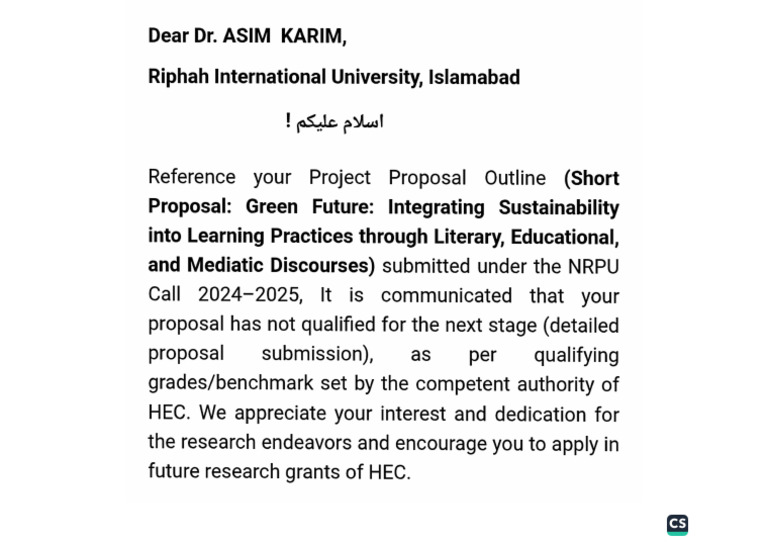 Nrpu DR Asim | PDF