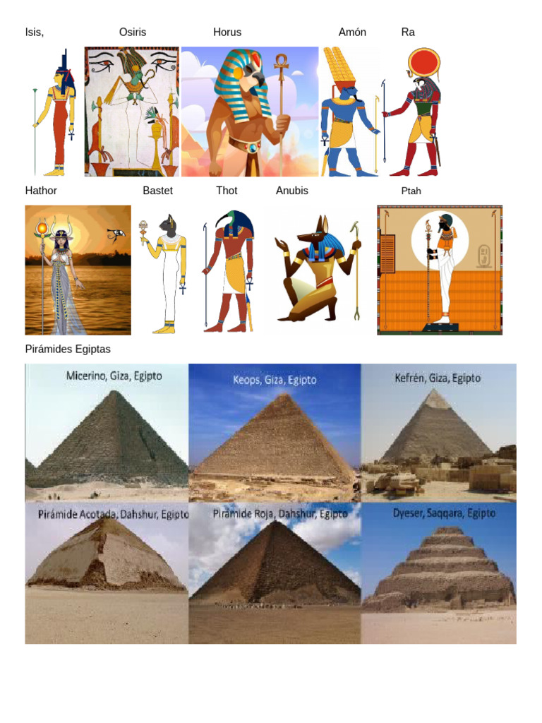 Dioses Y Piramides Egiptas PDF