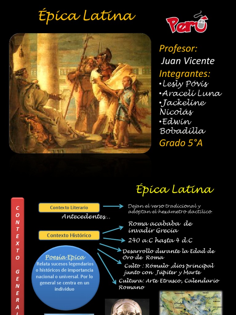 Épica Latina PDF Eneas Virgilio