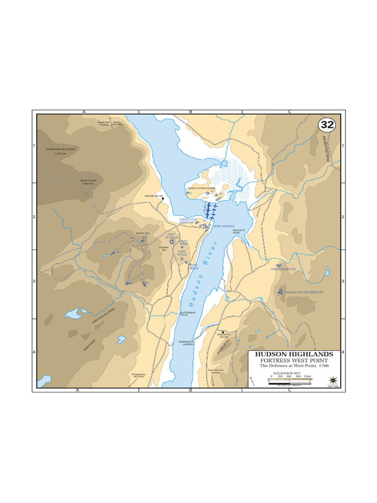 West Point Defenses Map Overview | PDF