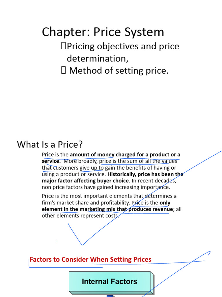 Pricing Strategies and Determinants Guide | PDF | Demand | Elasticity ...