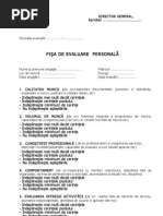 Fisa Evaluare Personal