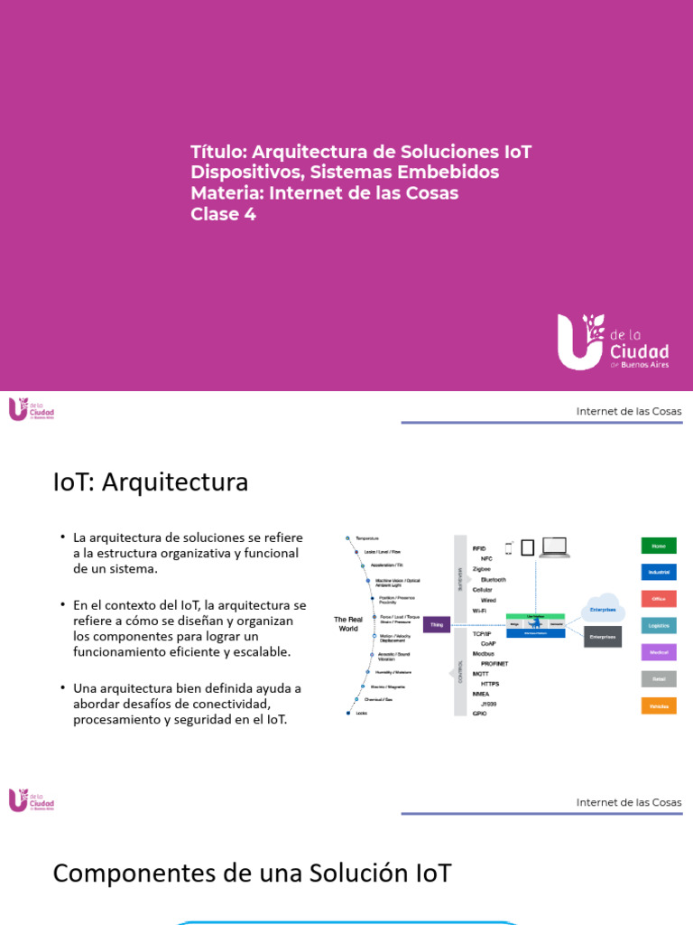 Iot Ucaba Clase4 | PDF | Internet de las Cosas | Seguridad