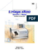 Urisys 1800 Operator Manual