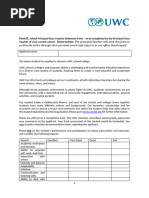 UWC Application Consent Form 2025 | PDF | Legal Guardian | Consent
