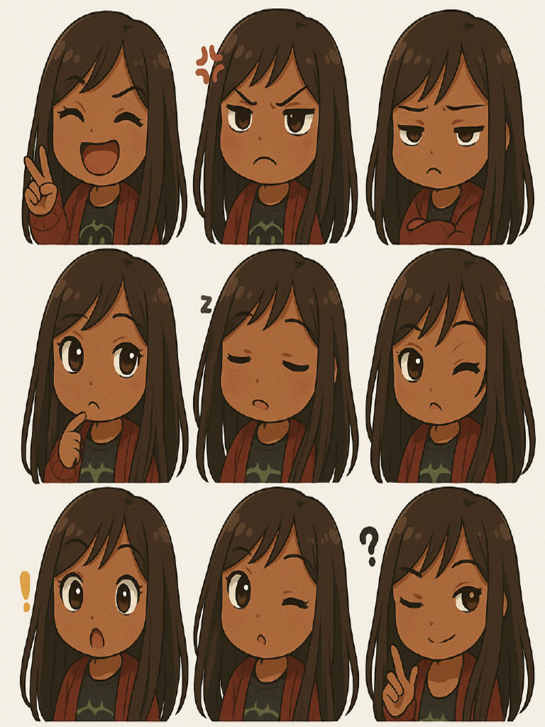 Chibi Sticker Sets | PDF