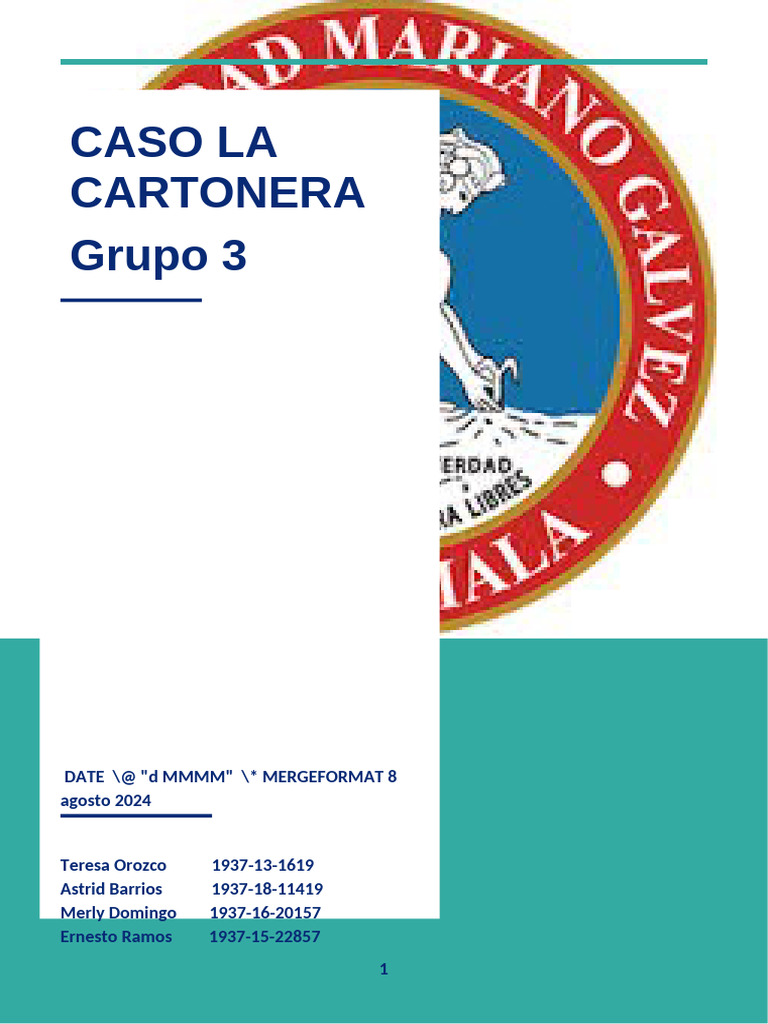 Riesgos y Estrategias en La Cartonera | PDF | Business | Sustentabilidad