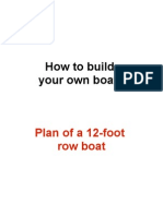 12 Foot Row Boat Plan