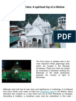 Chardham Yatra A Spiritual Trip of A Lifetime