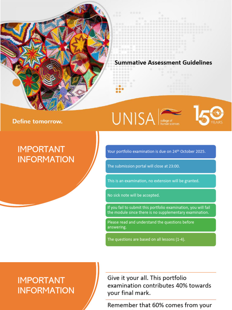 Summative Assessment Guidelines | PDF | Quantitative Research ...