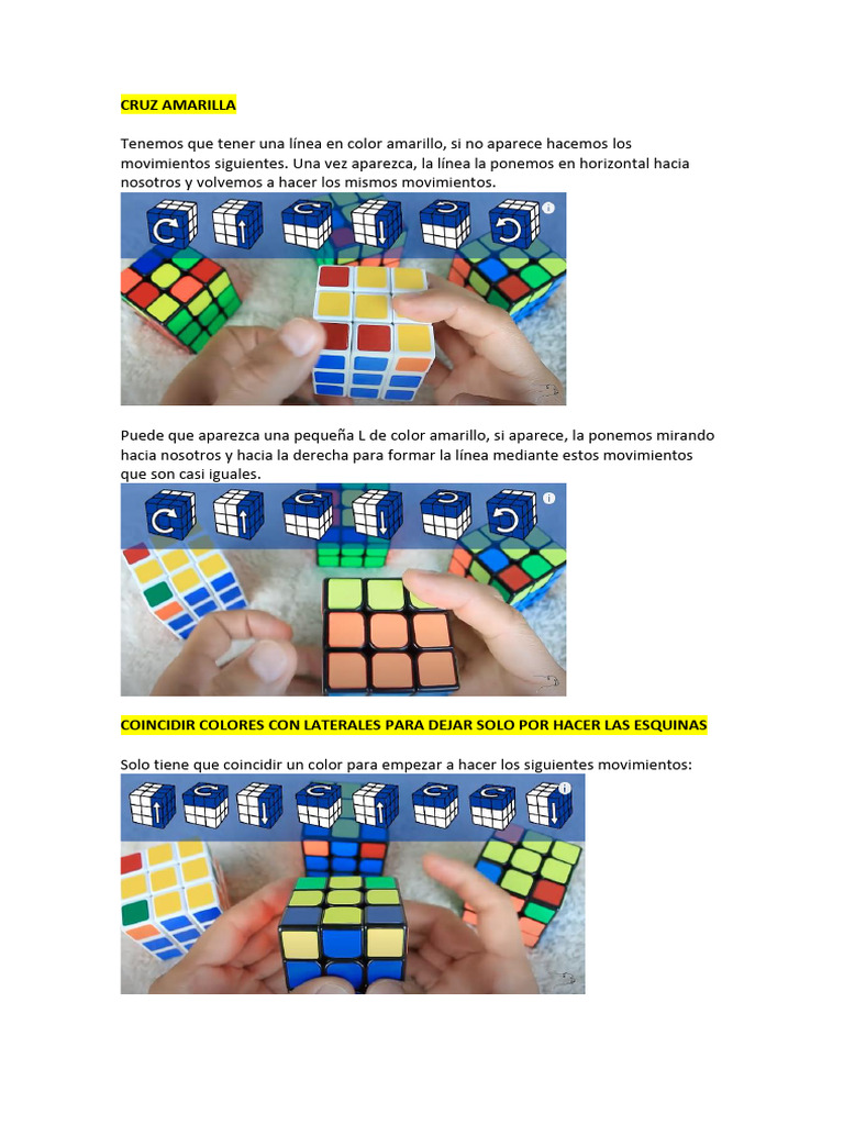 Cubo de Rubik | PDF