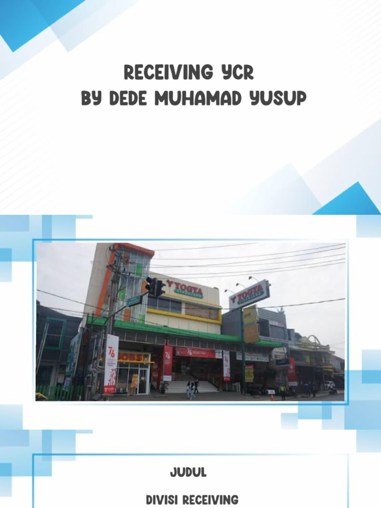 Ycr Receiving 2 | PDF