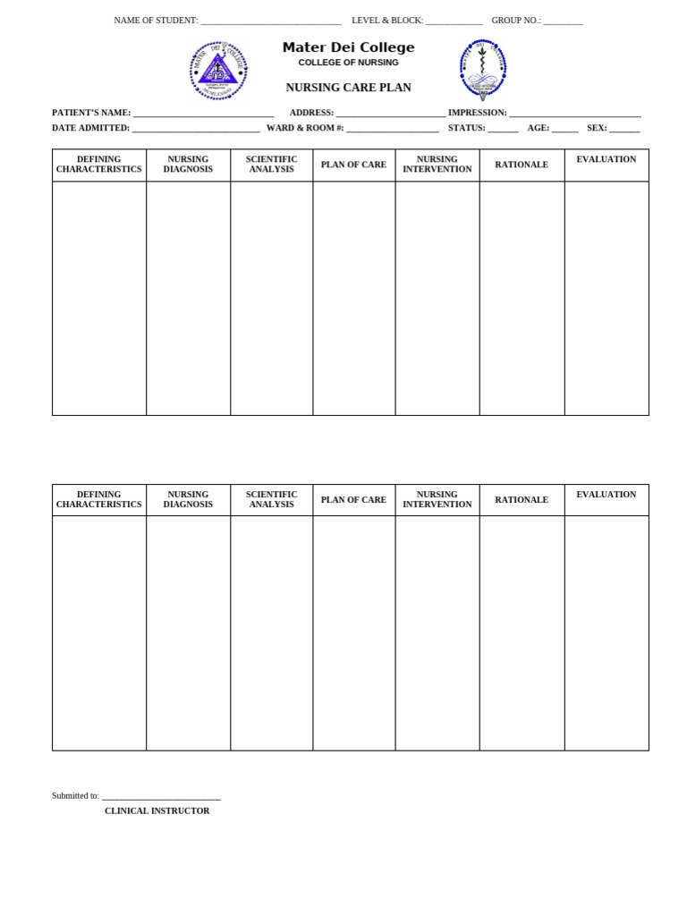 NCP Form | PDF