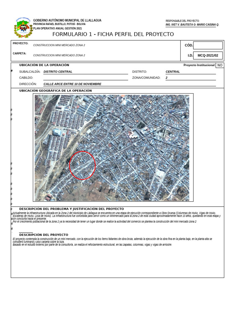 Ficha 2021 | PDF | Evaluación de impacto ambiental