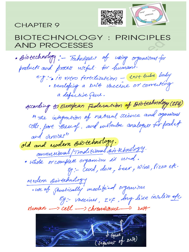 Biotechnology-Principles and Process | PDF