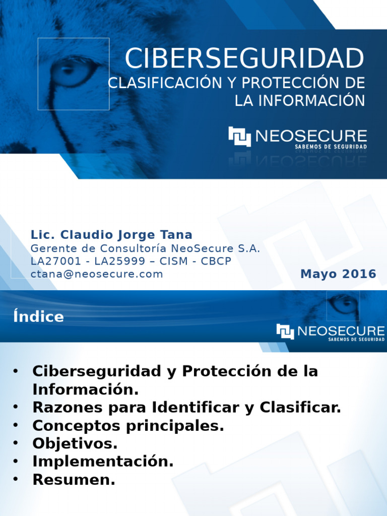 Ciberseguridad y Protección de Información | PDF | La seguridad ...
