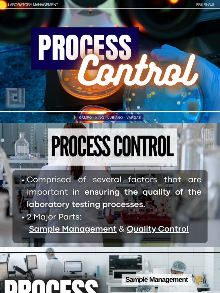 Labman Process Control Pdf Accuracy And Precision Laboratories