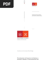 Autismo . atitudes e representações dos pais, ...