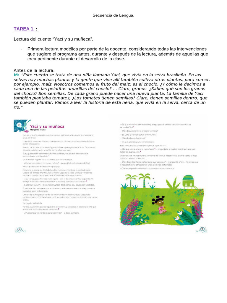 Actividades de Lectura y Textos Instructivos | PDF
