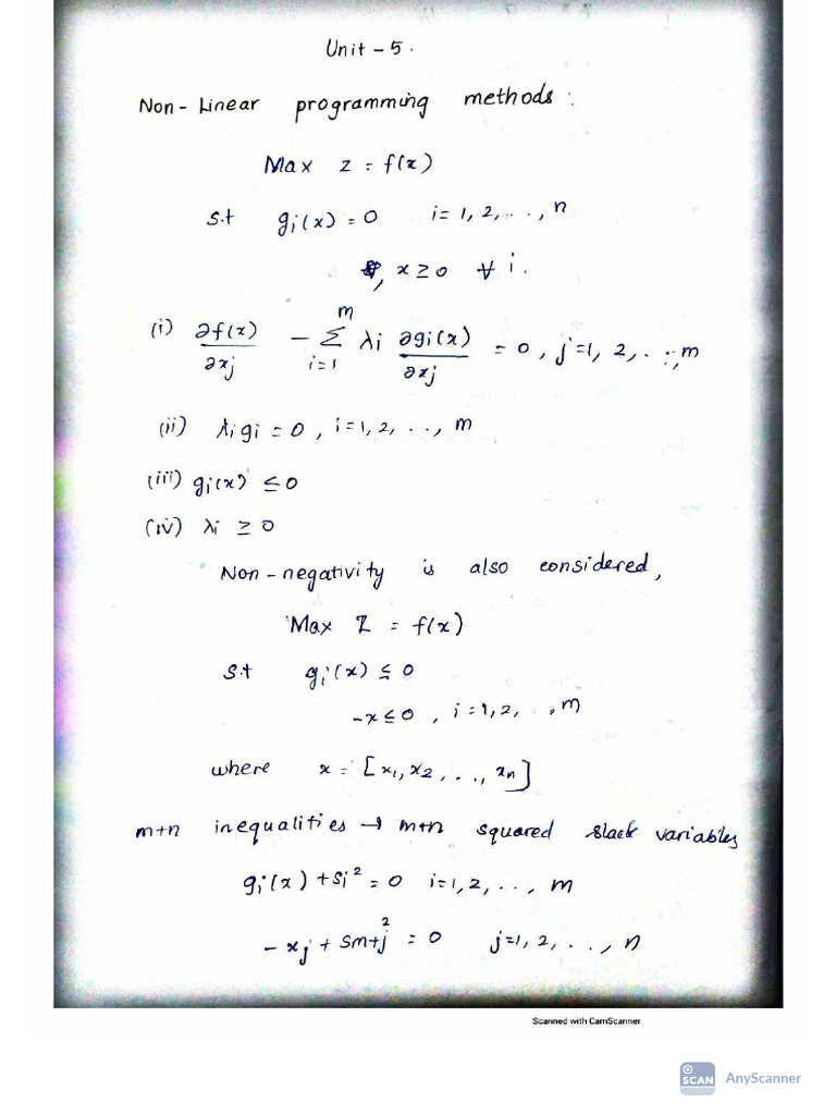 Unit 5 Class Notes | PDF