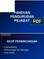 Panduan Pengurusan Pejabat