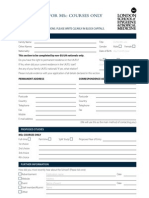 MSC App Form 2009-10