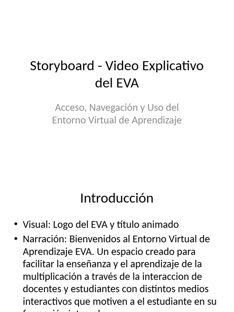 Guía de Uso del Entorno Virtual EVA | PDF | Aprendizaje | Contraseña