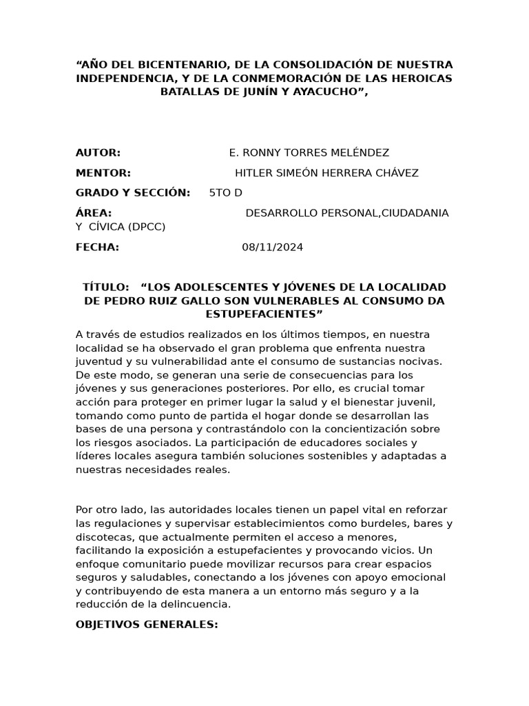 Documento (Wasa) | PDF | Salud mental | Alcoholismo