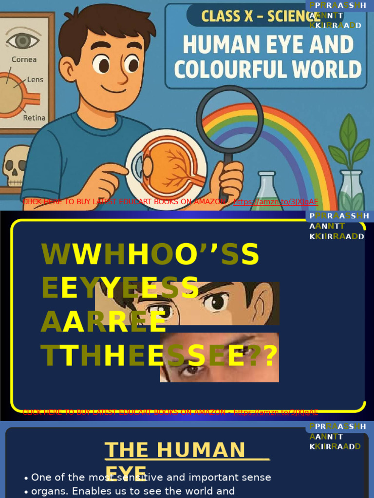 The Human Eye and The Colourful World | PDF | Rainbow | Eye