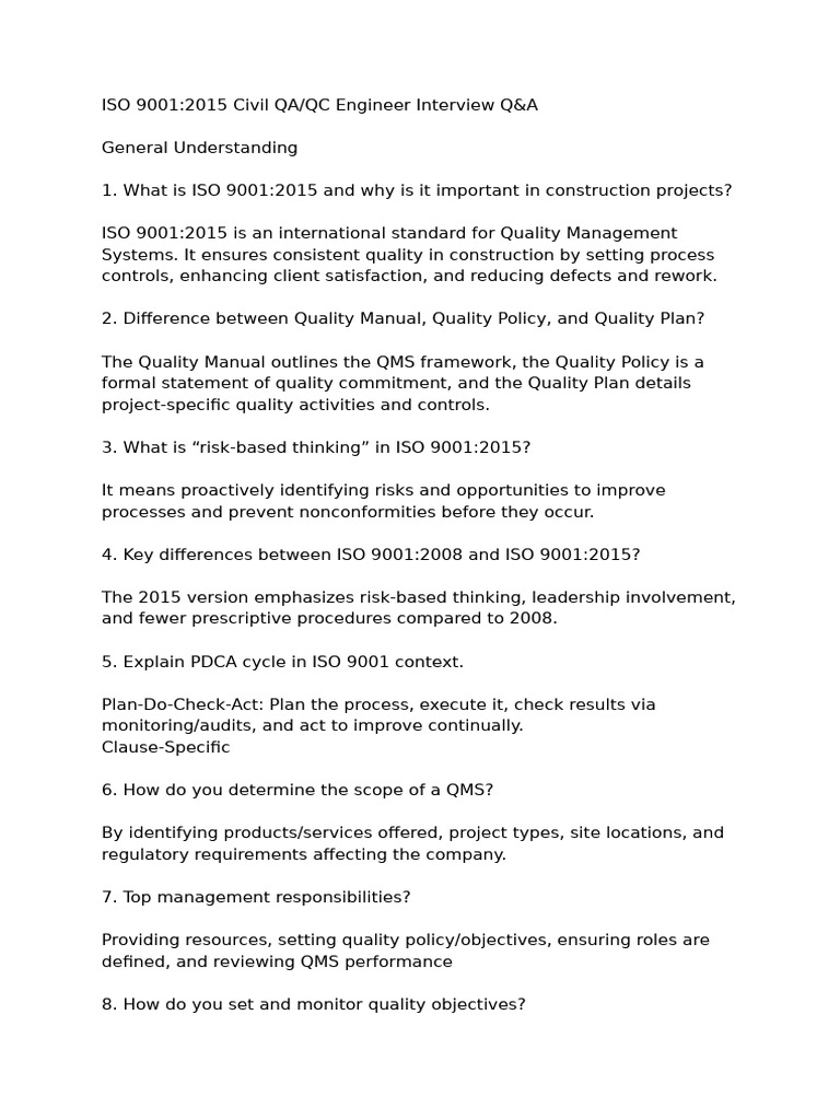 Iso 9001 | PDF