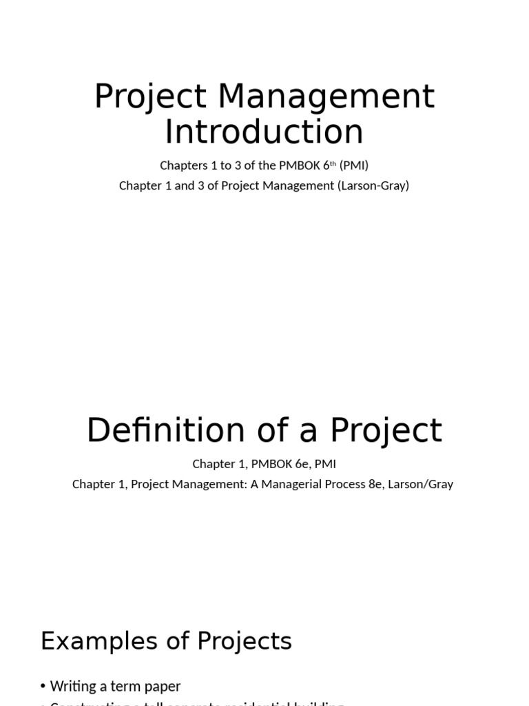 Understanding Project Management Basics | PDF | Project Management ...