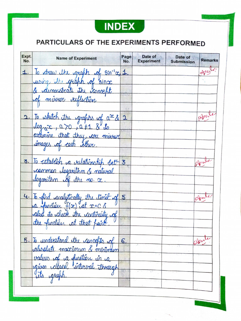 Experiment Documentation Overview | PDF