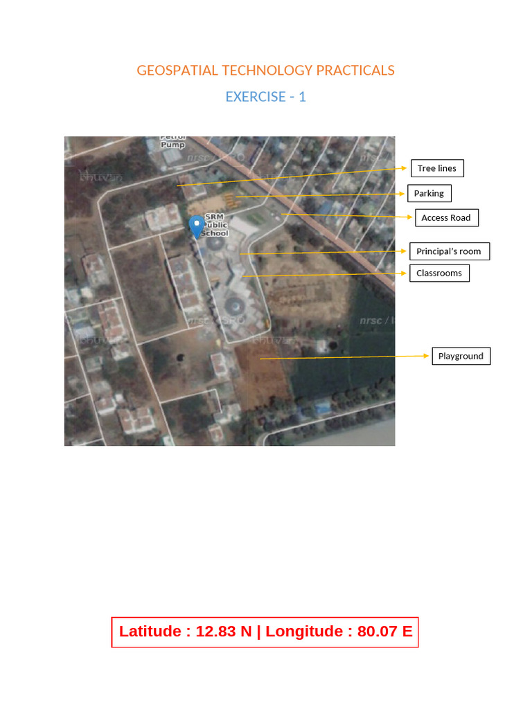 Geospatial Technology: Tree Lines & Layouts | PDF