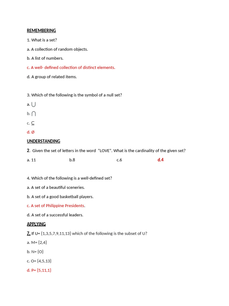 Understanding Sets and Venn Diagrams | PDF