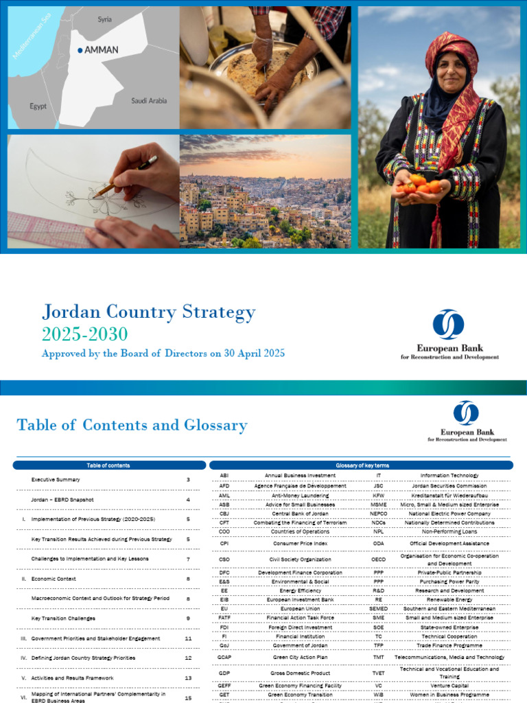 Jordan Country Strategy 2025-2030 | PDF | Gross Domestic Product ...
